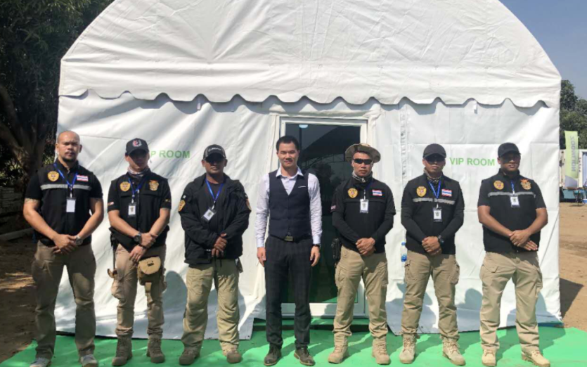 【集团公司】三狮国际（泰国）公司为中联重科泰国子公司 提供长期安全保卫服务